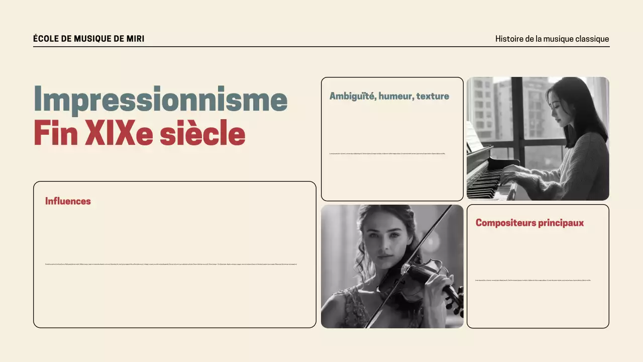 Présentation de l'histoire de la musique rétro