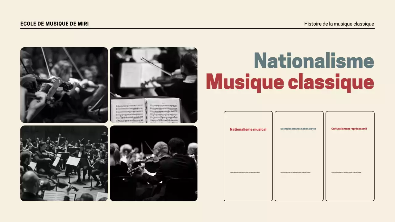 Présentation de l'histoire de la musique rétro