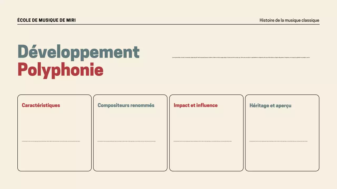 Présentation de l'histoire de la musique rétro