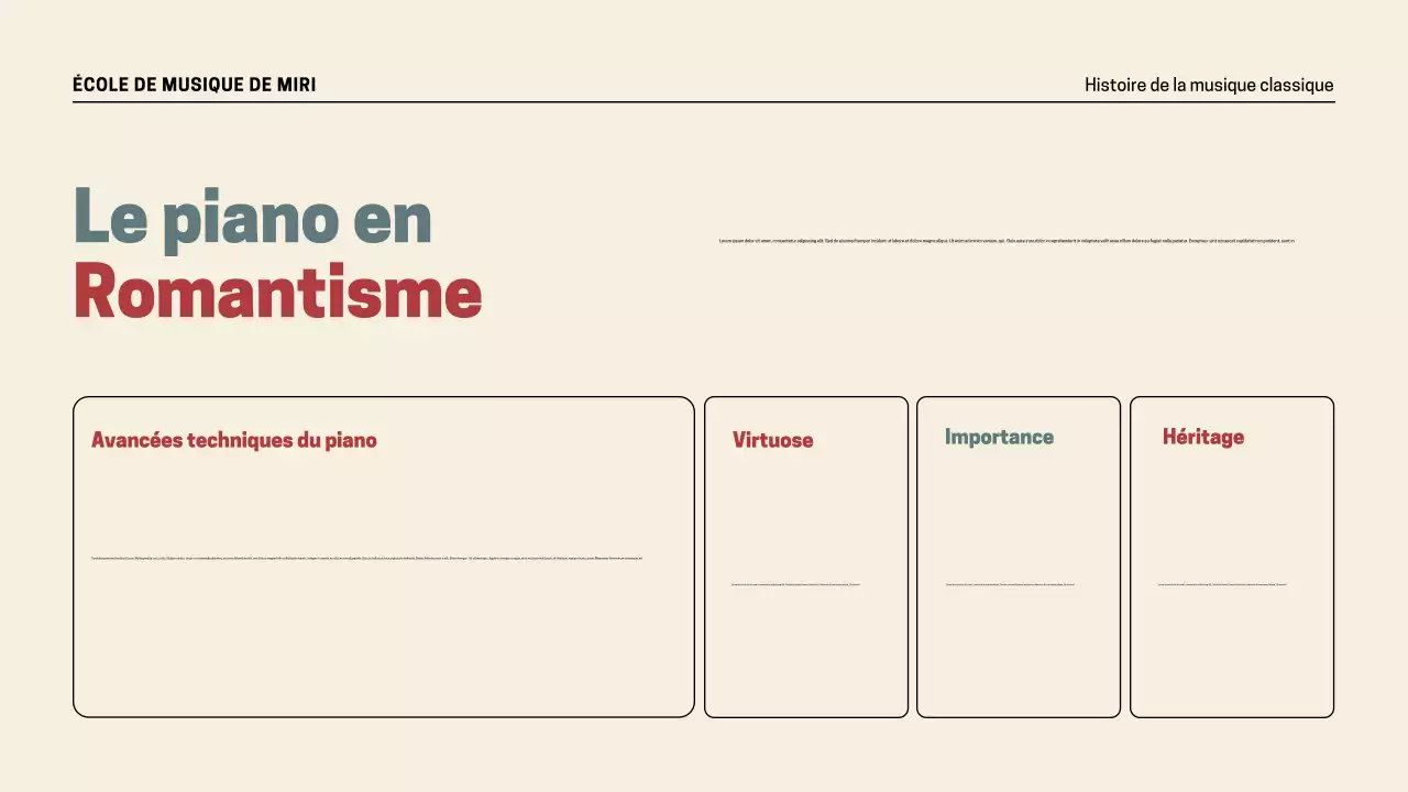 Présentation de l'histoire de la musique rétro