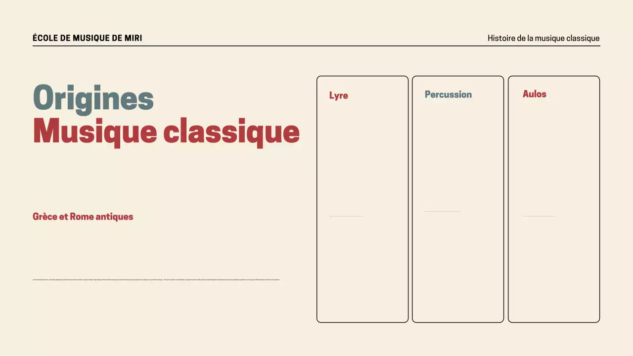 Présentation de l'histoire de la musique rétro