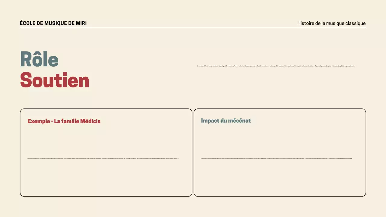 Présentation de l'histoire de la musique rétro