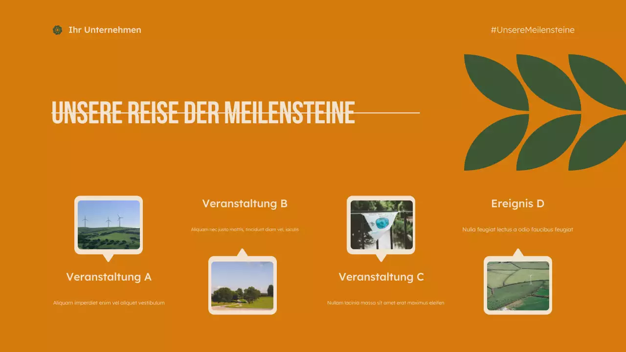 grüne moderne gemeinnützige Präsentation