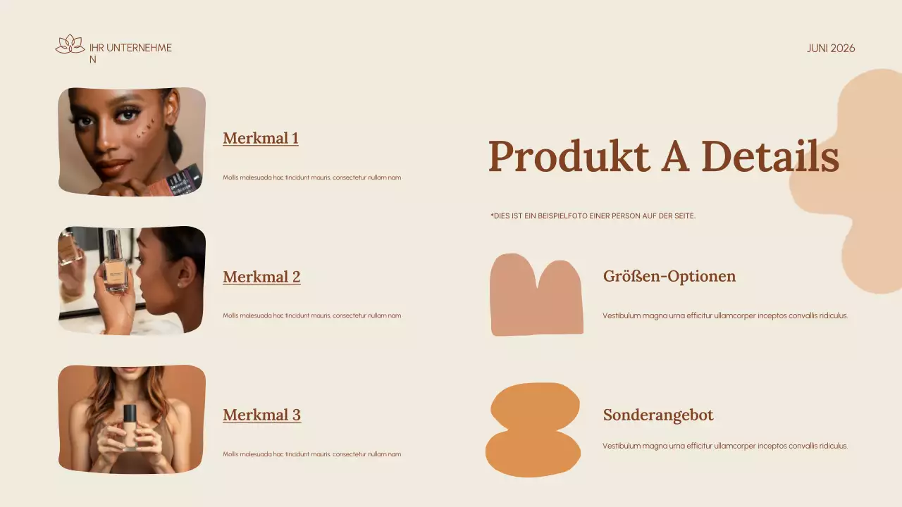 beige modern skincare promotion