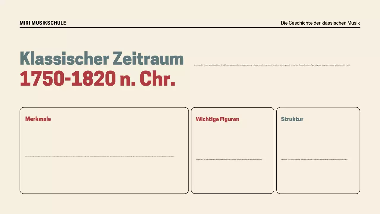 Präsentation zur Geschichte der Retro-Musik