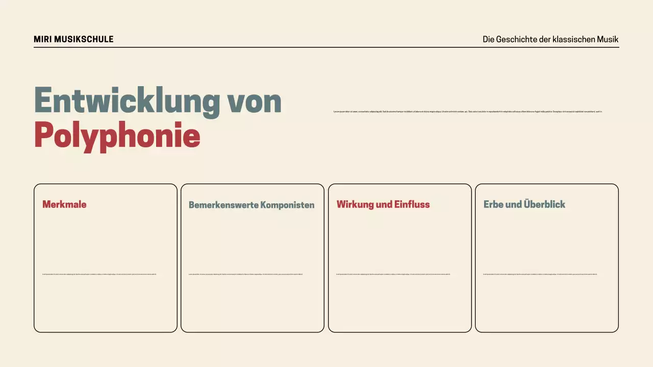 Präsentation zur Geschichte der Retro-Musik