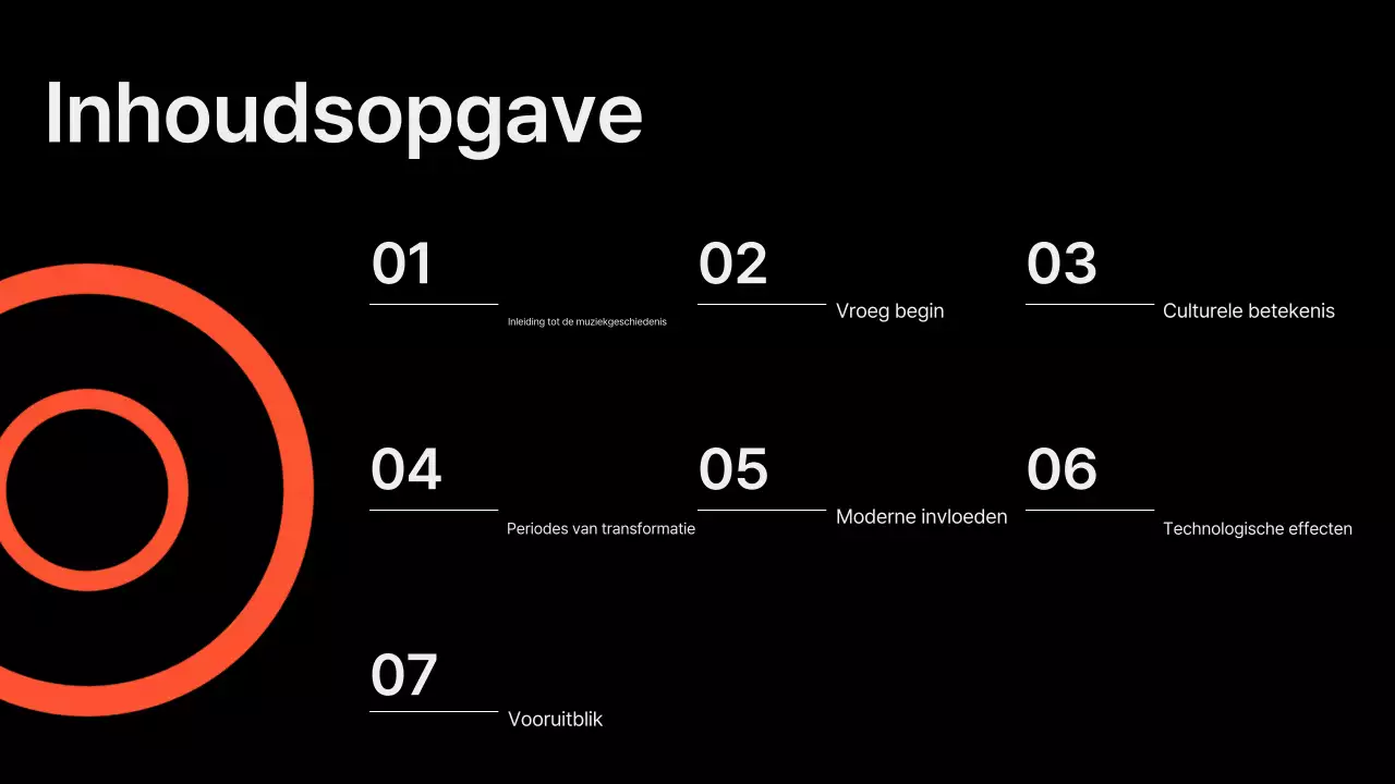 presentatie zwarte klassieke muziek