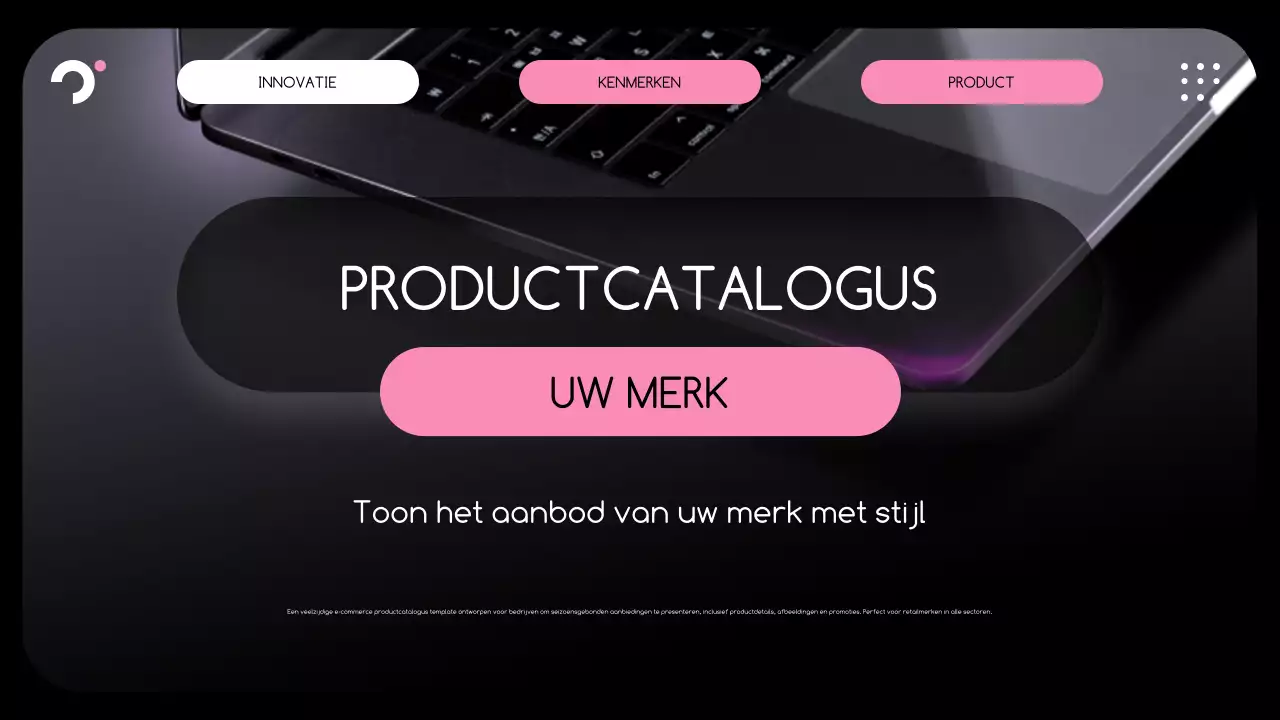zwarte moderne e-commerce promotie