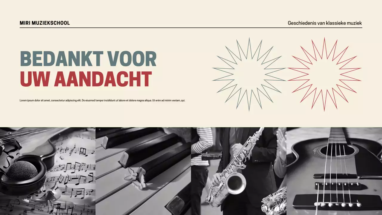 Presentatie Retro Muziekgeschiedenis