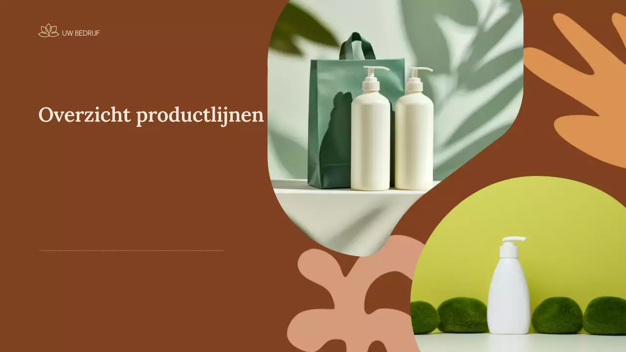 beige moderne huidverzorging promotie
