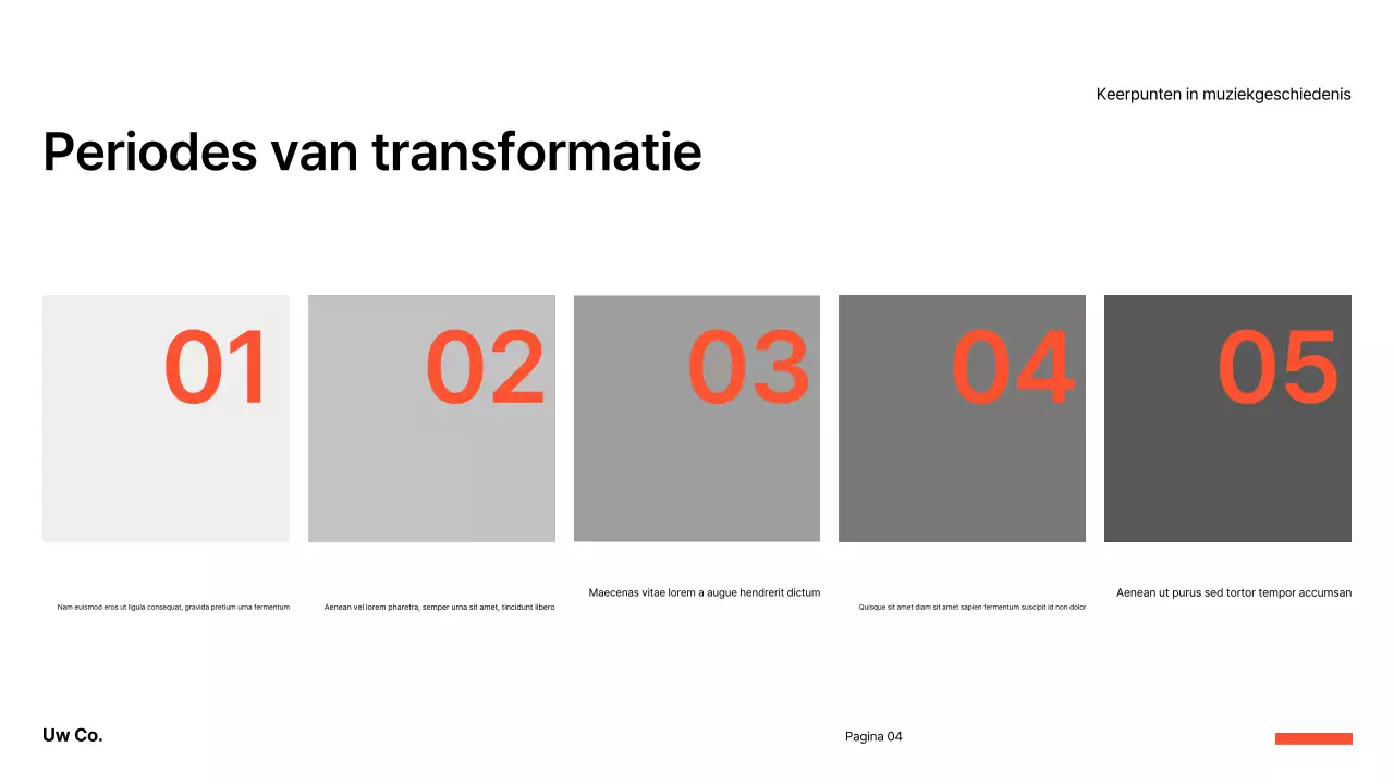 presentatie zwarte klassieke muziek