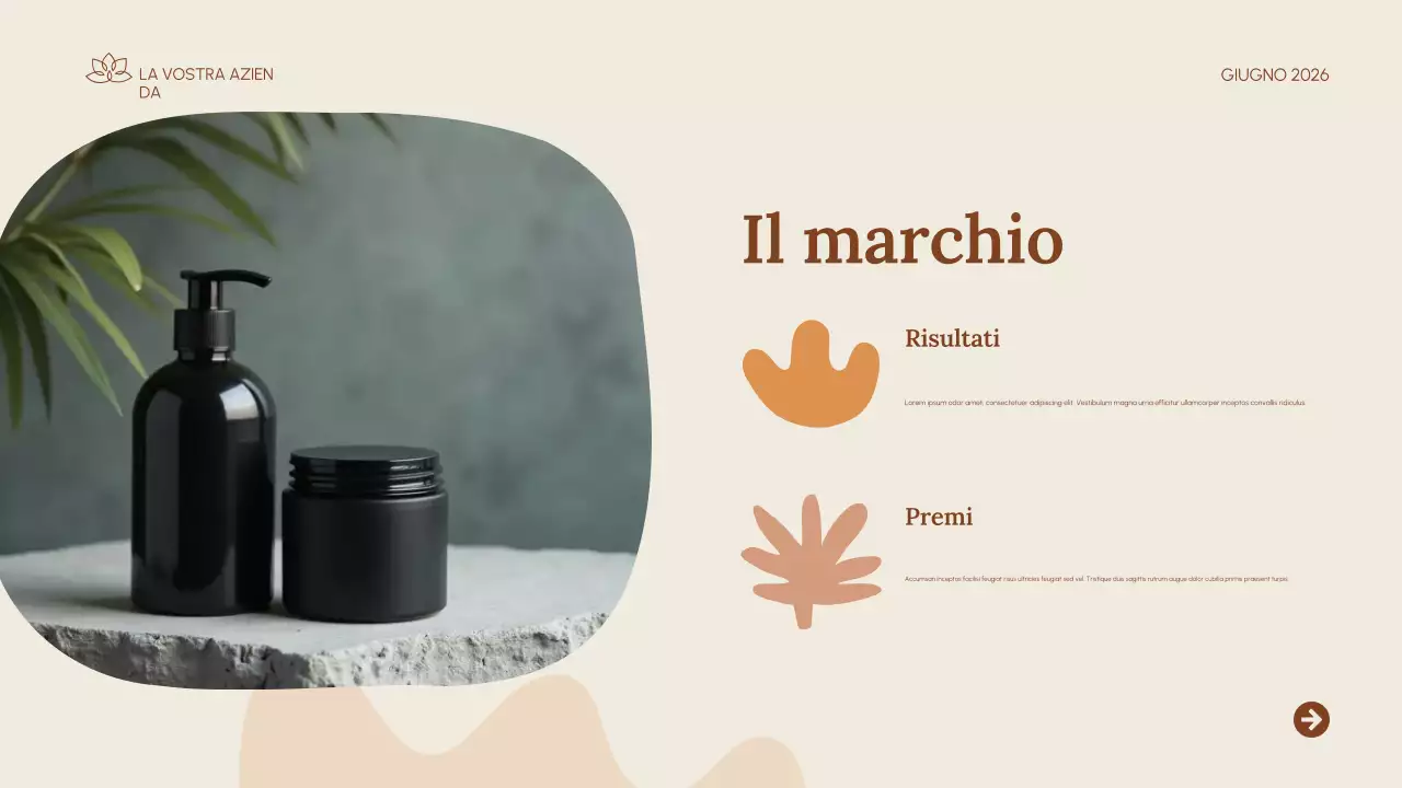 promozione beige modern skincare