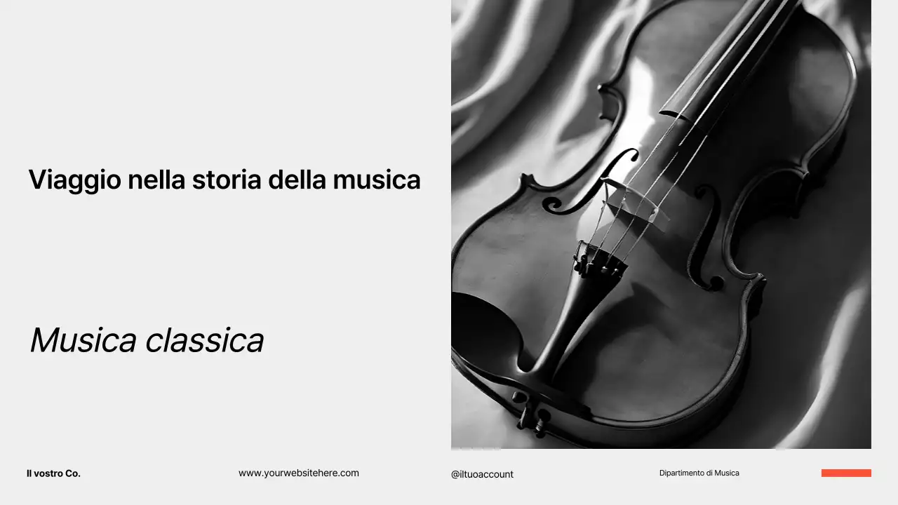presentazione della musica classica nera