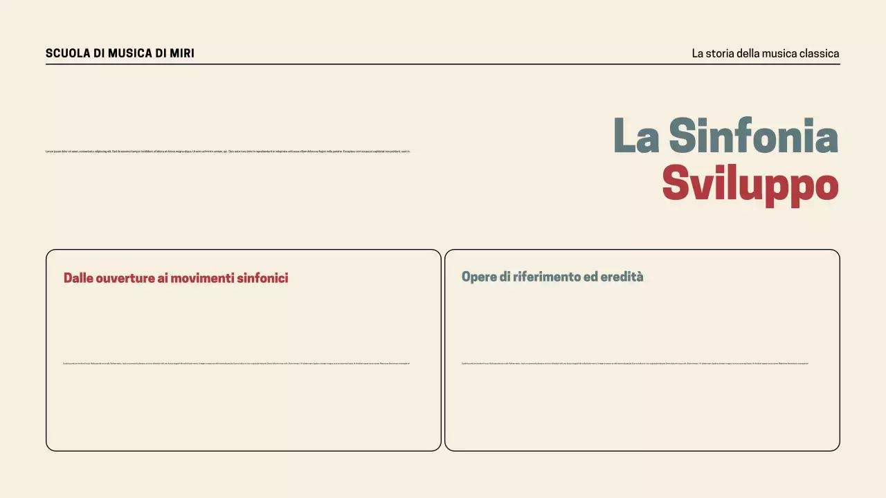 Presentazione della storia della musica retrò