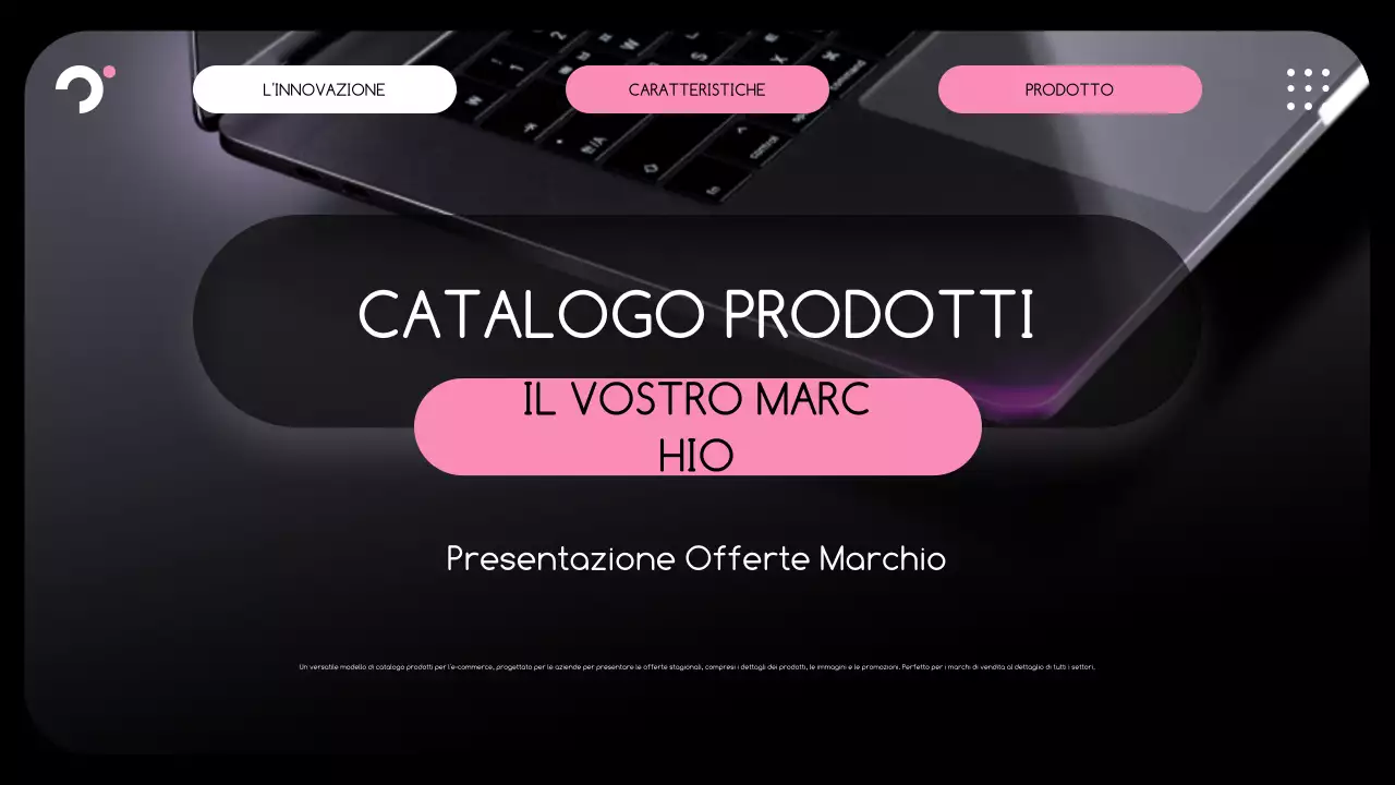 promozione ecommerce nero moderno