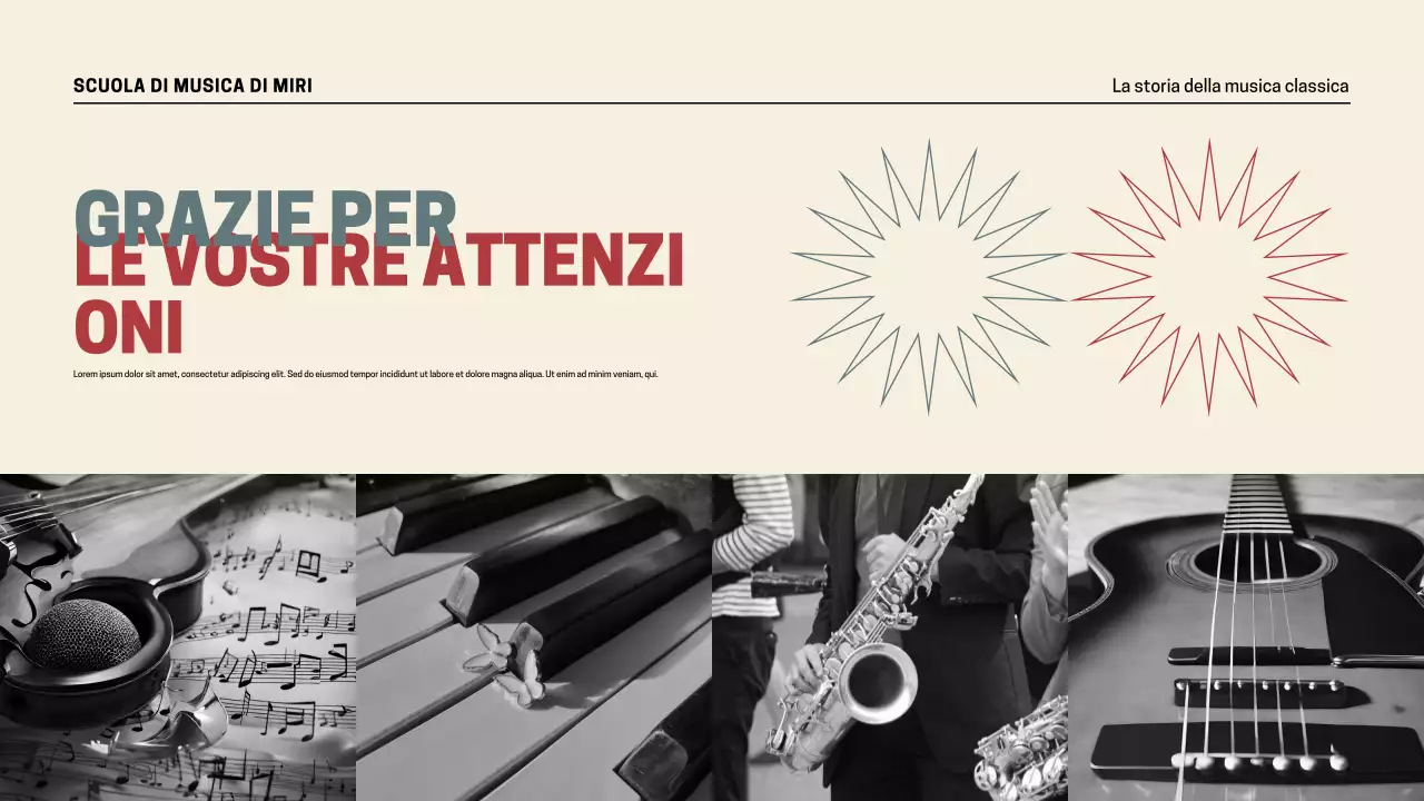 Presentazione della storia della musica retrò