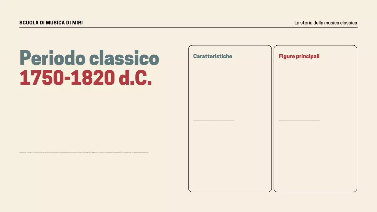 Presentazione della storia della musica retrò