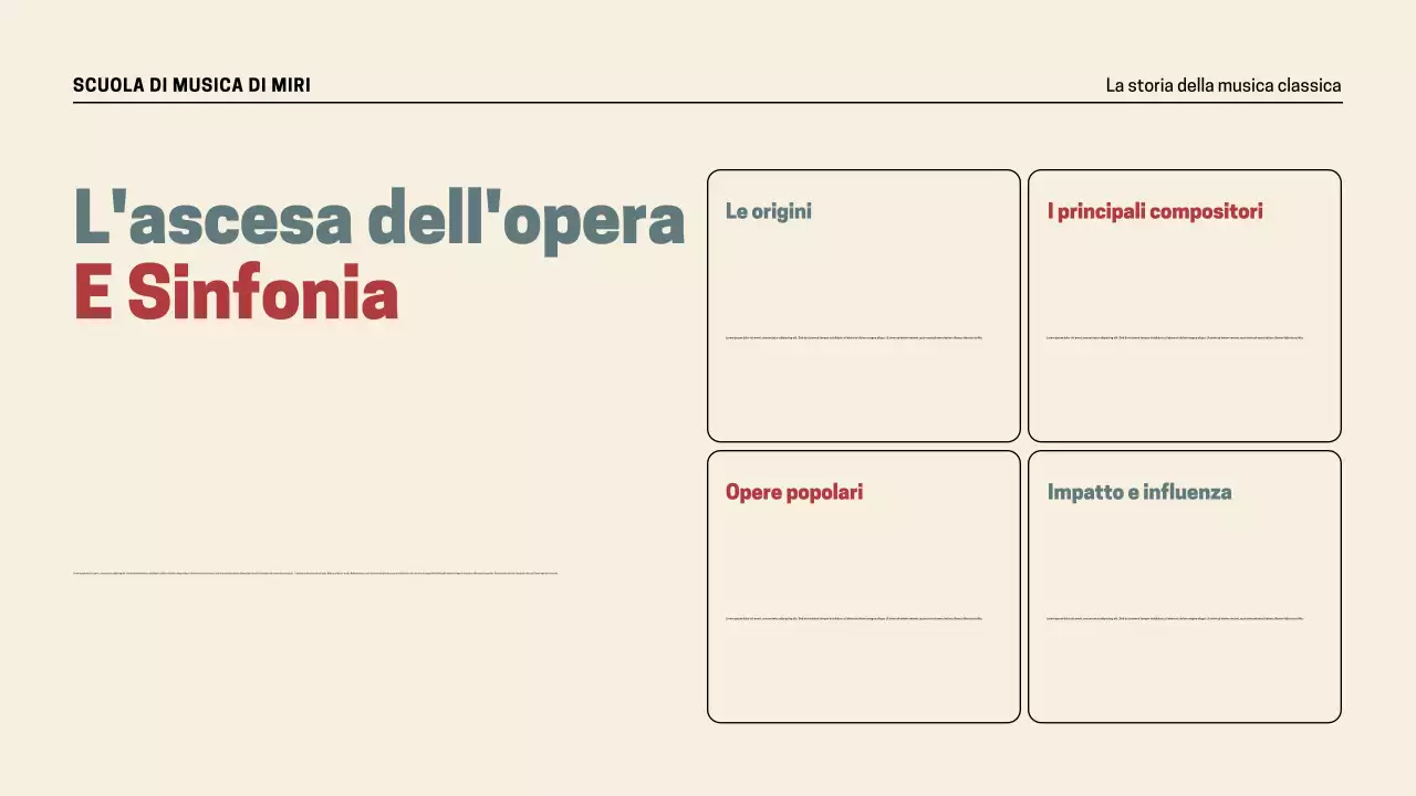 Presentazione della storia della musica retrò