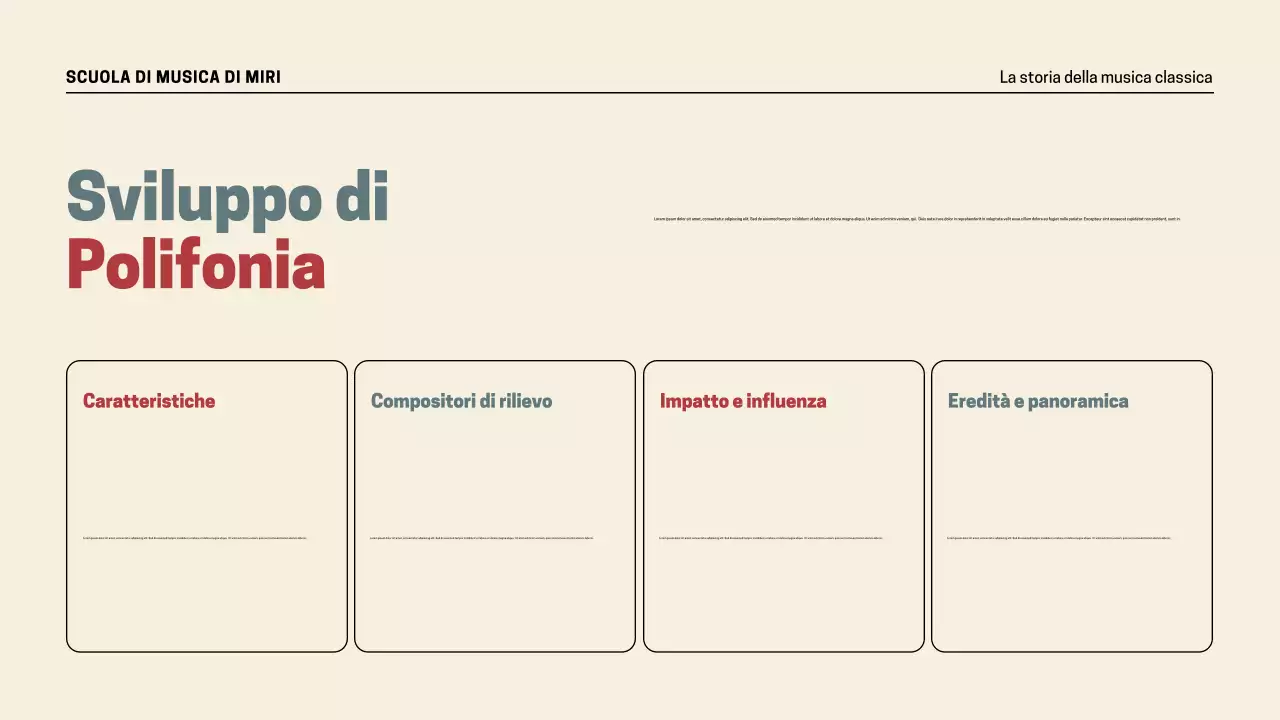 Presentazione della storia della musica retrò