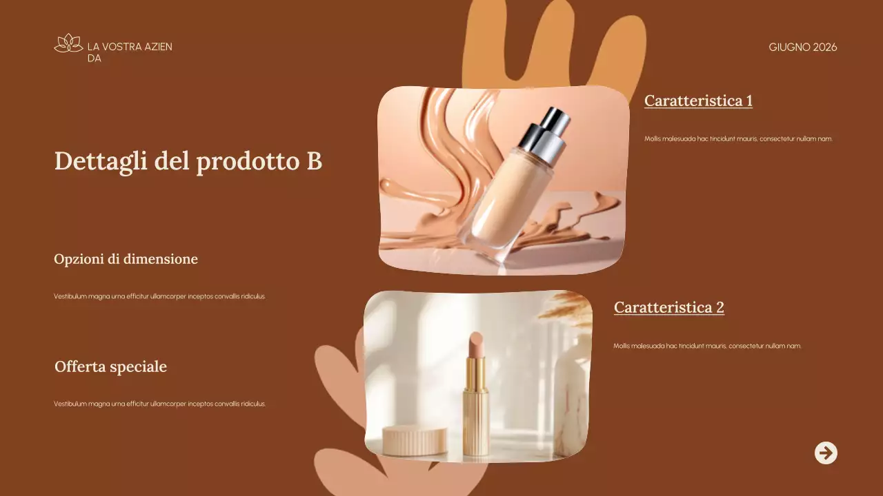 promozione beige modern skincare