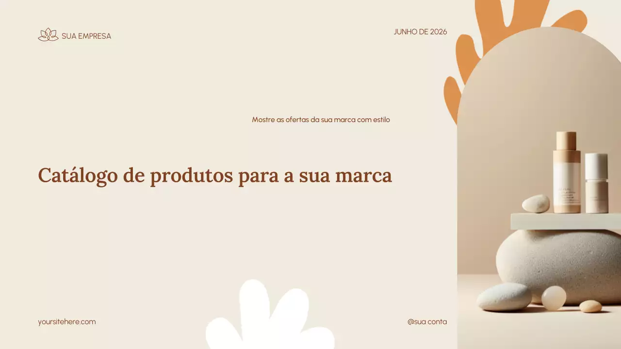 promoção bege modern skincare