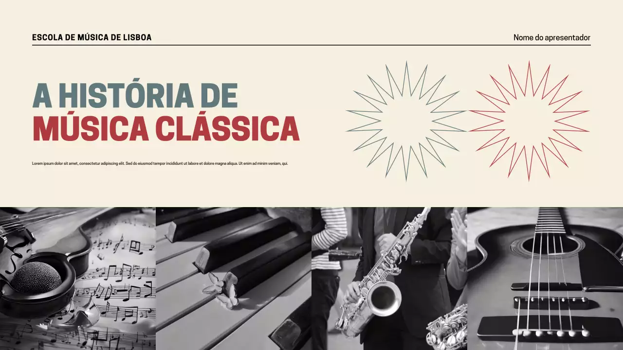 Apresentação da História da Música Retro