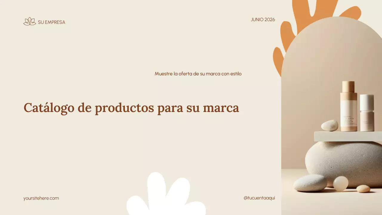 beige modern skincare promotion