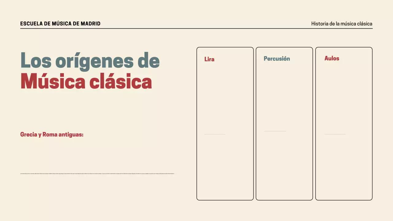 Presentación de la historia de la música retro