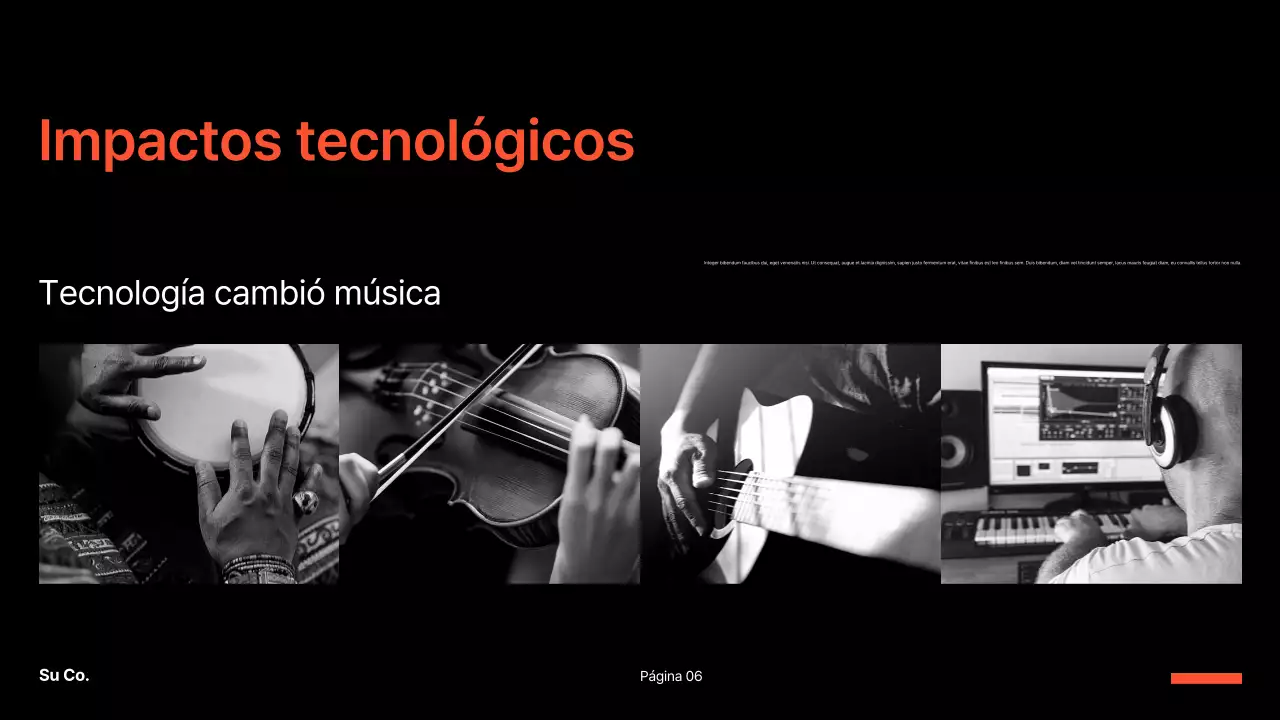 presentación de música clásica negra