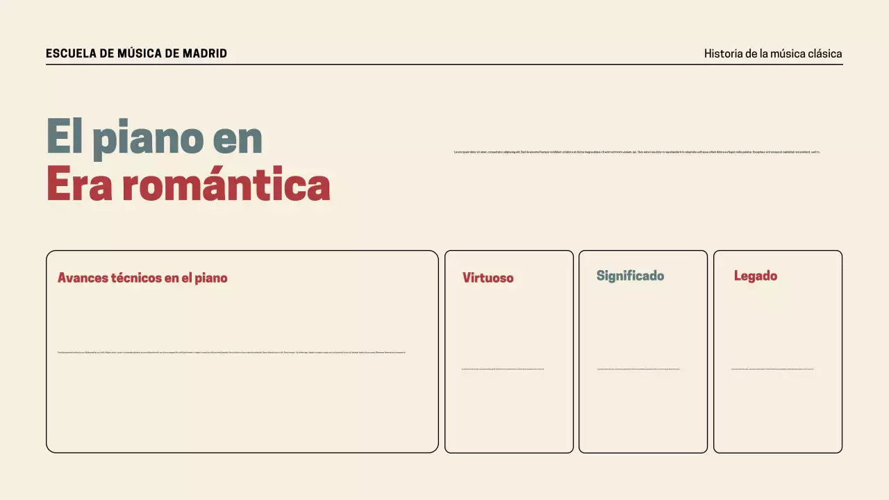 Presentación de la historia de la música retro