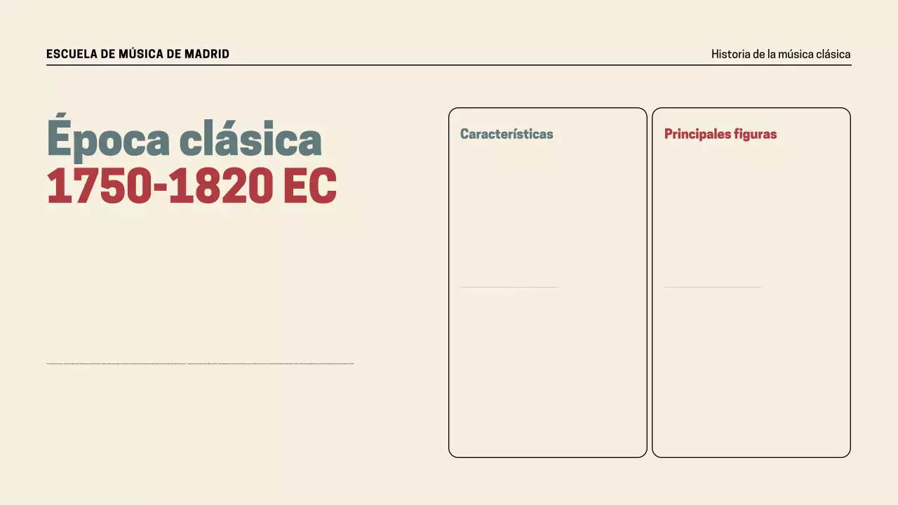 Presentación de la historia de la música retro