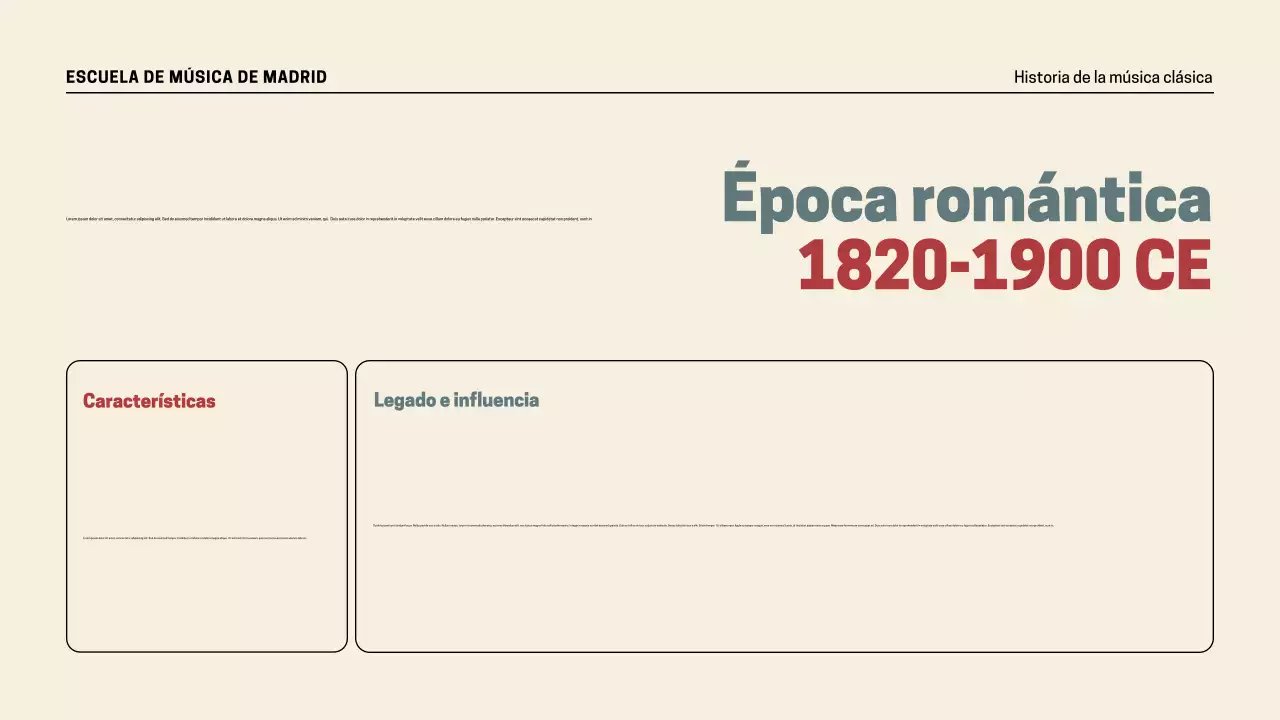 Presentación de la historia de la música retro