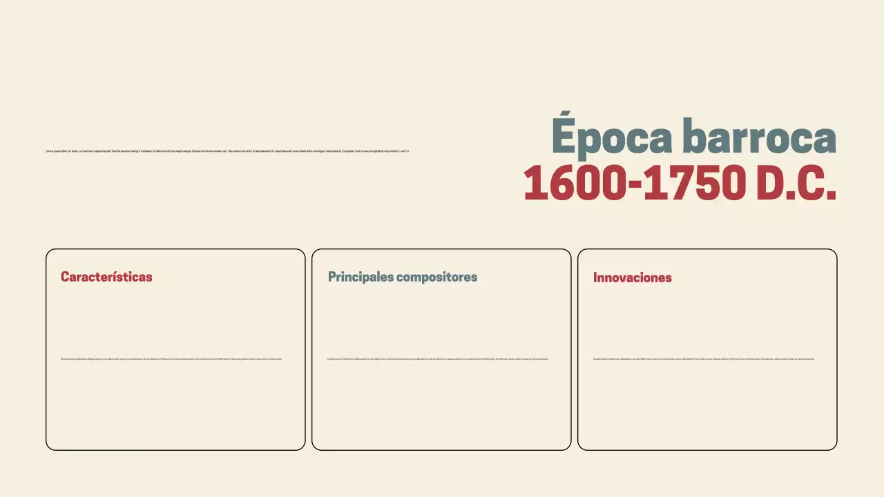 Presentación de la historia de la música retro