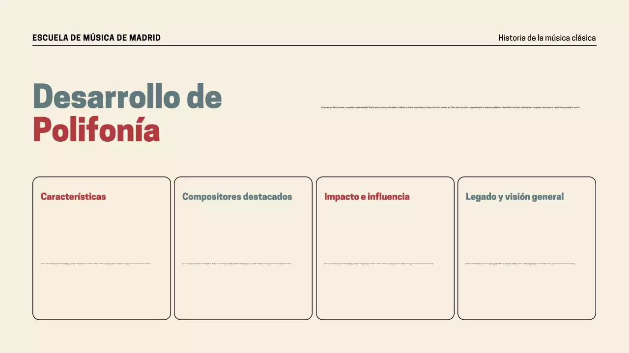 Presentación de la historia de la música retro