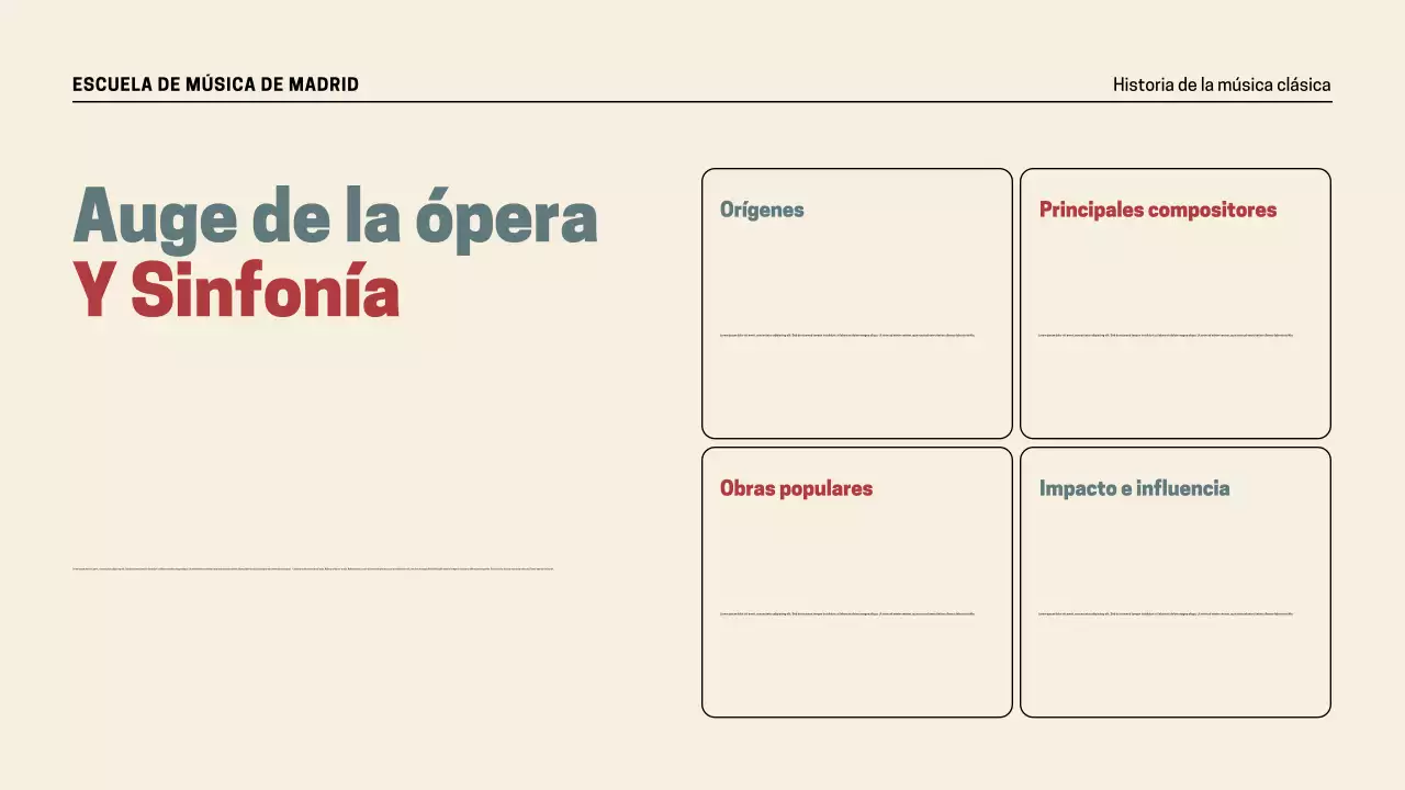 Presentación de la historia de la música retro