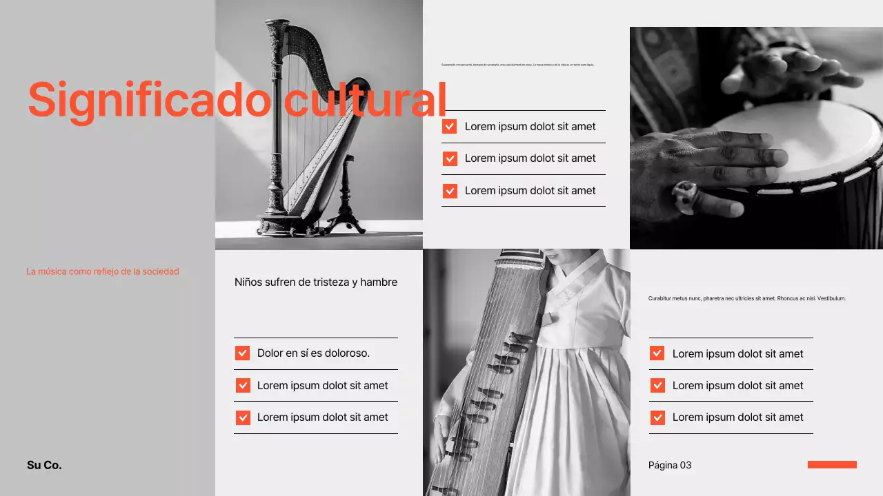 presentación de música clásica negra