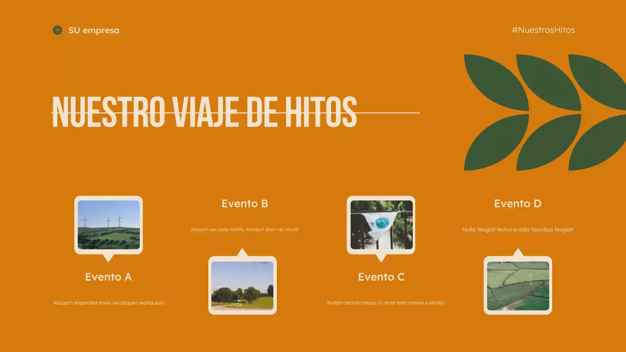 presentación de green modern sin ánimo de lucro