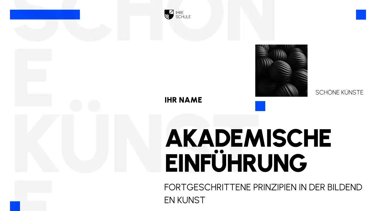 Schwarzer Kurs für moderne bildende Kunst