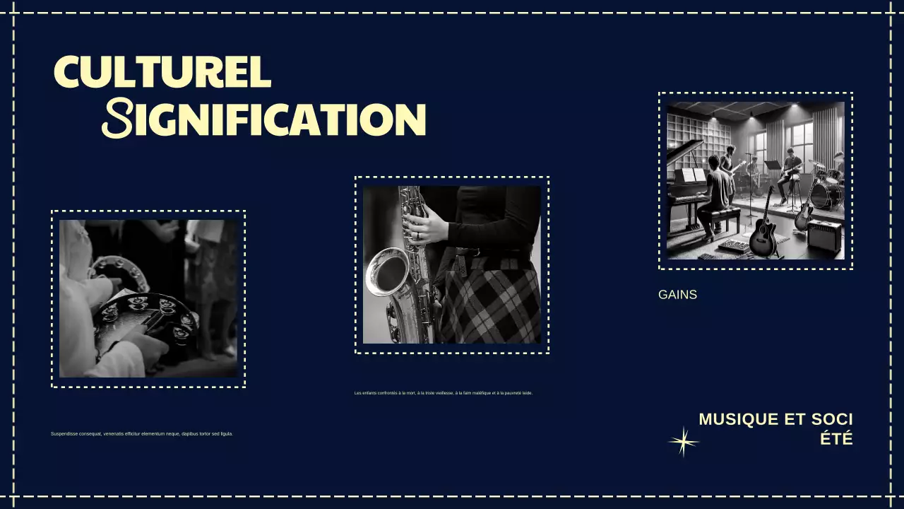 Présentation de l'histoire de la musique rétro de la marine