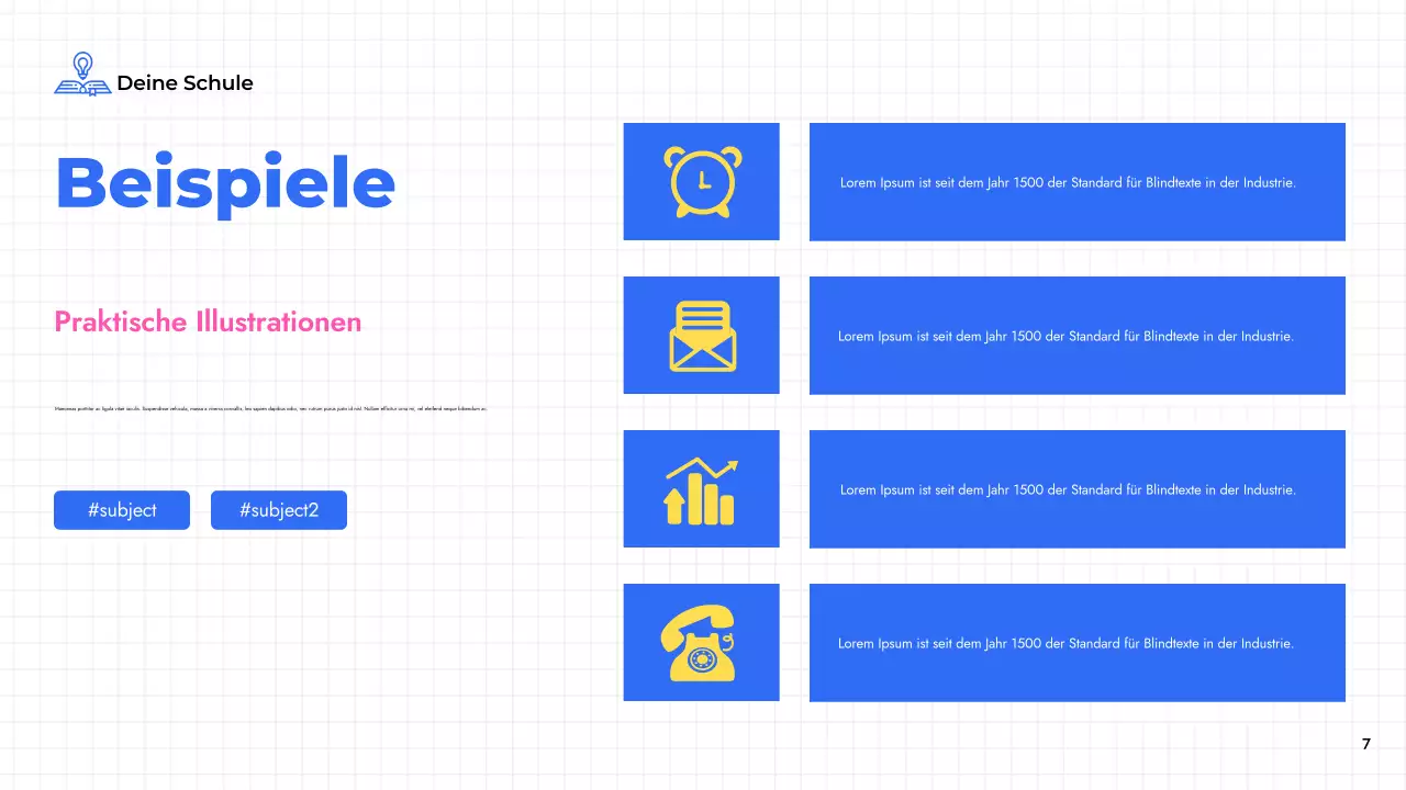 blue modern education guide