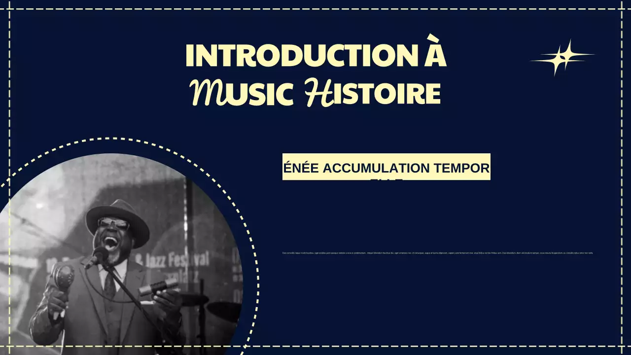 Présentation de l'histoire de la musique rétro de la marine