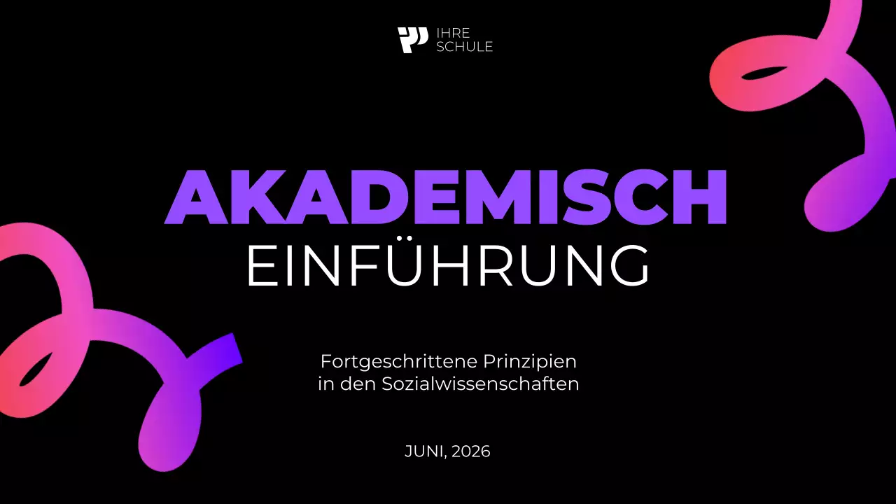 violetter moderner Studiengang