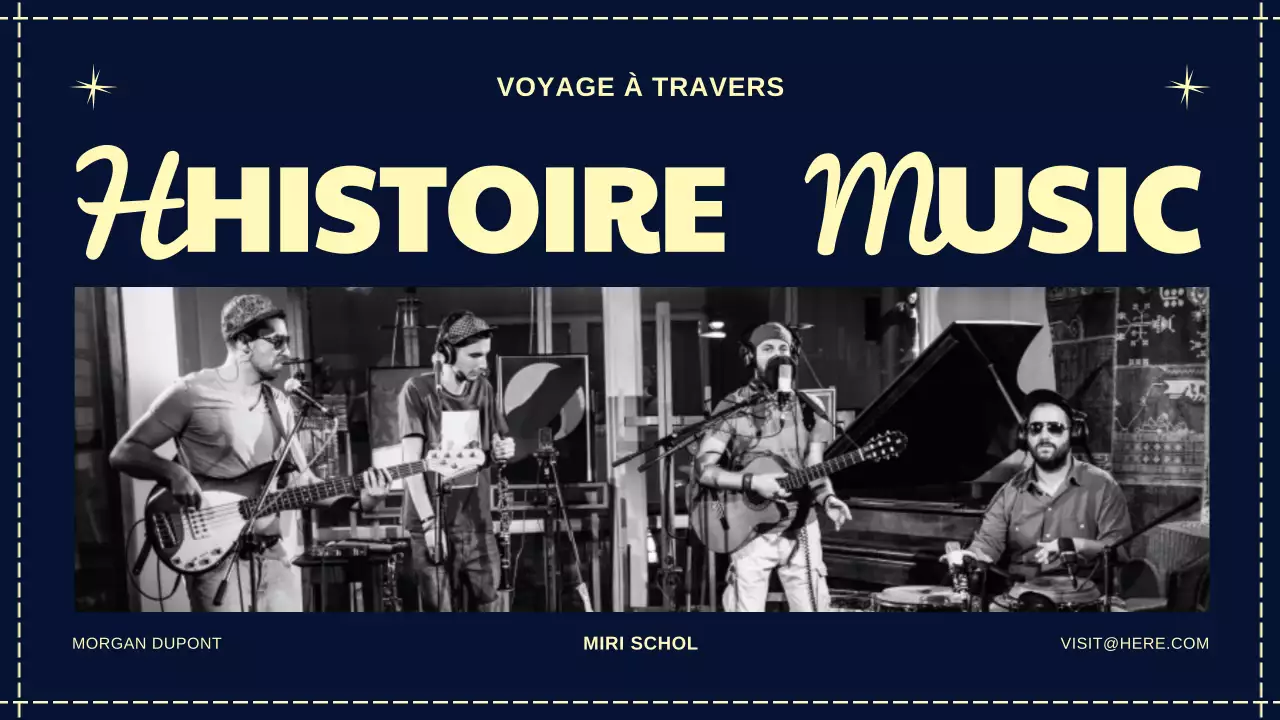 Présentation de l'histoire de la musique rétro de la marine