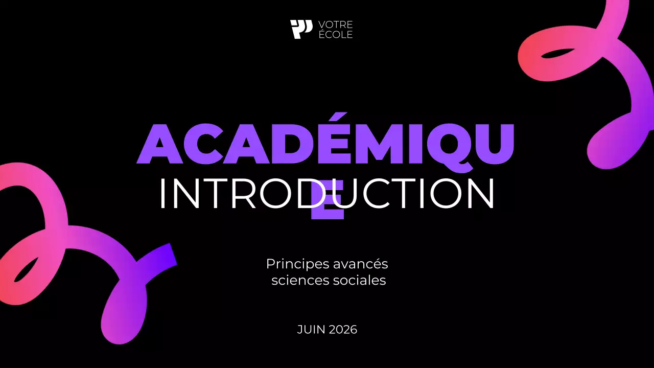 purple cours académique moderne