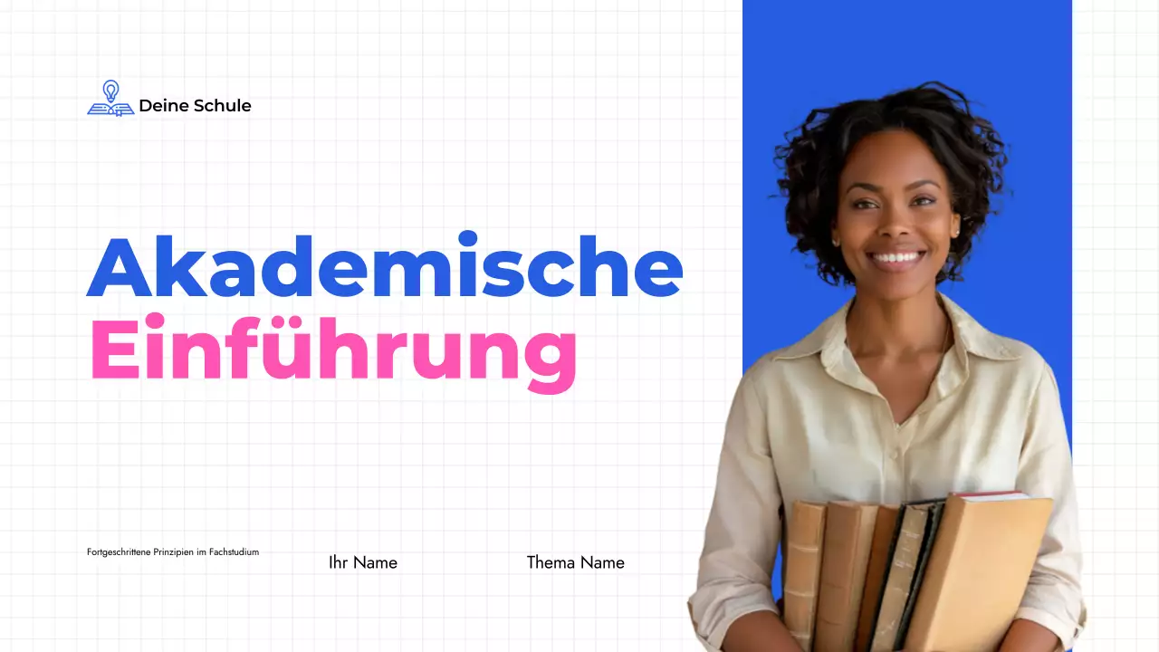 blue modern education guide