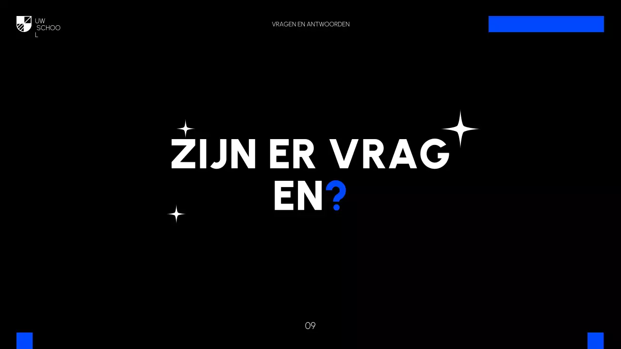 Cursus moderne schone kunsten zwart