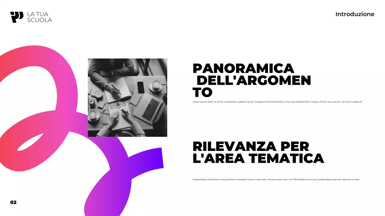 corso accademico moderno viola