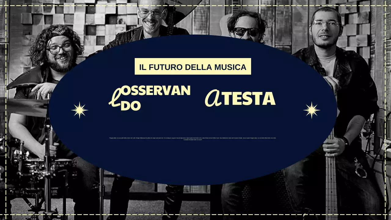 Presentazione della storia della musica retrò della Marina