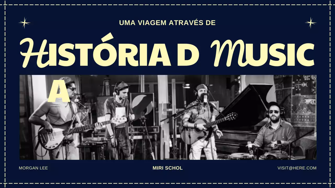 Apresentação da História da Música Retro da Marinha