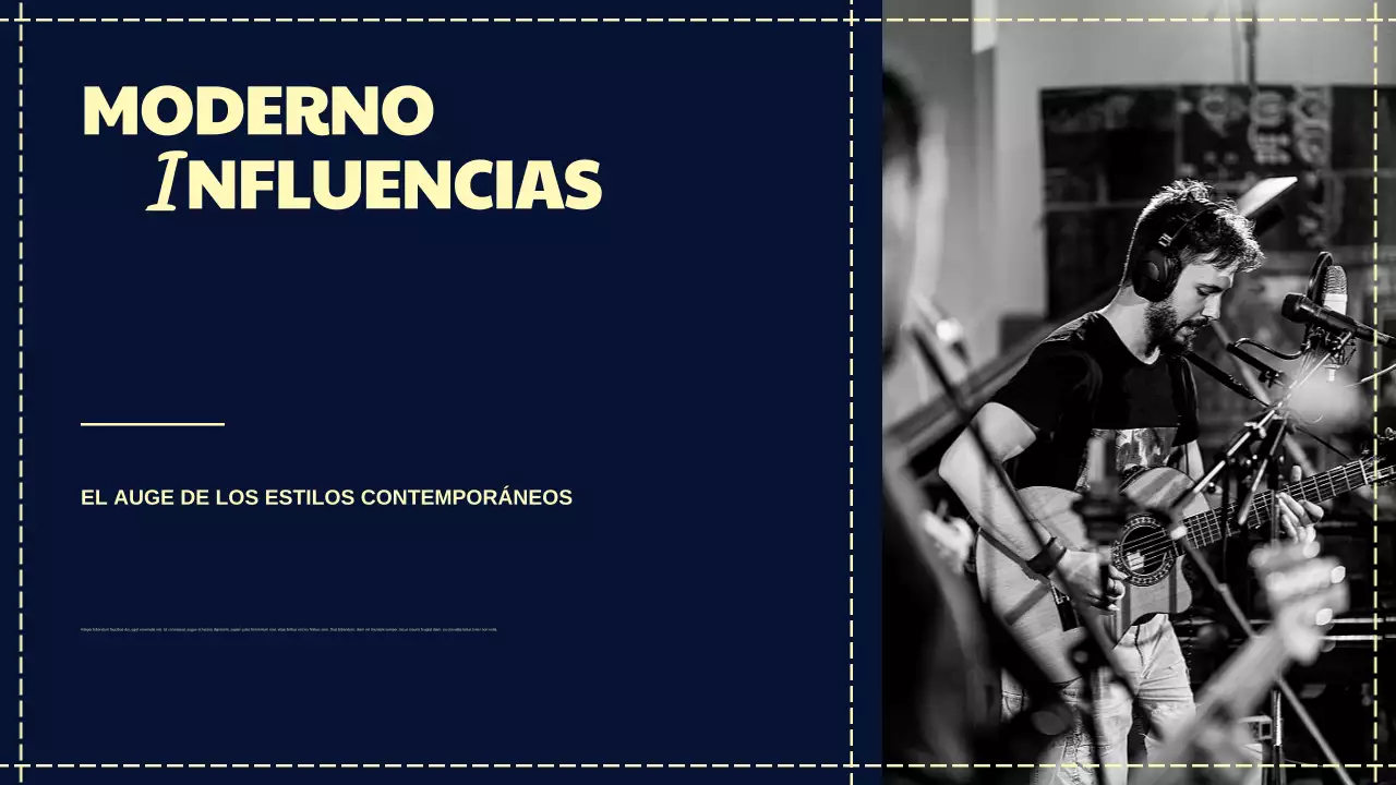 Presentación de la historia de la música retro de la Marina